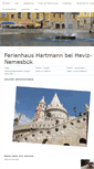 Mobile Screenshot of ferienhaus-heviz.de